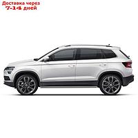 Защита порогов d57 Rival для Skoda Karoq 2020-н.в., нерж. сталь, 2 шт., R.5102.003