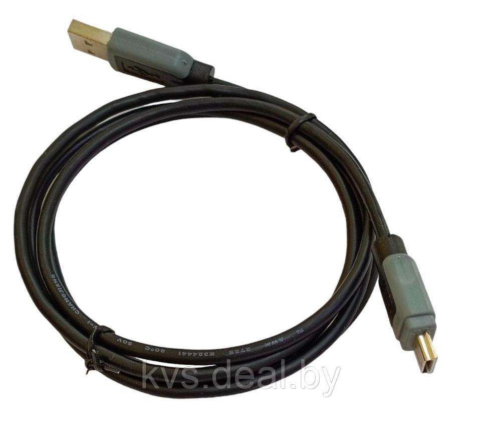 Соединительный кабель Digitus USB 2.0, 1,2 м, USB A, Mini-USB B, USB 2.0, папа/папа, черный - фото 1 - id-p218641334