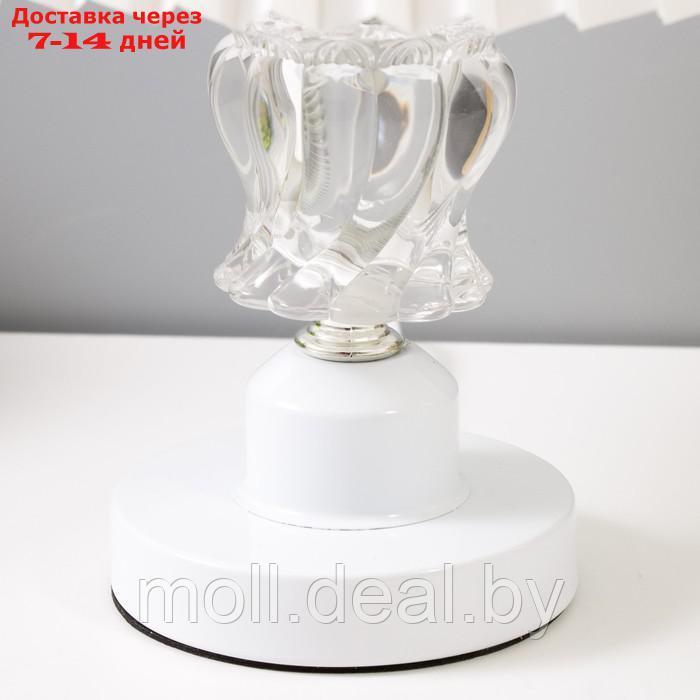 Настольная лампа "Эмили" Е27 40Вт белый 25х25х40 см - фото 4 - id-p219013237