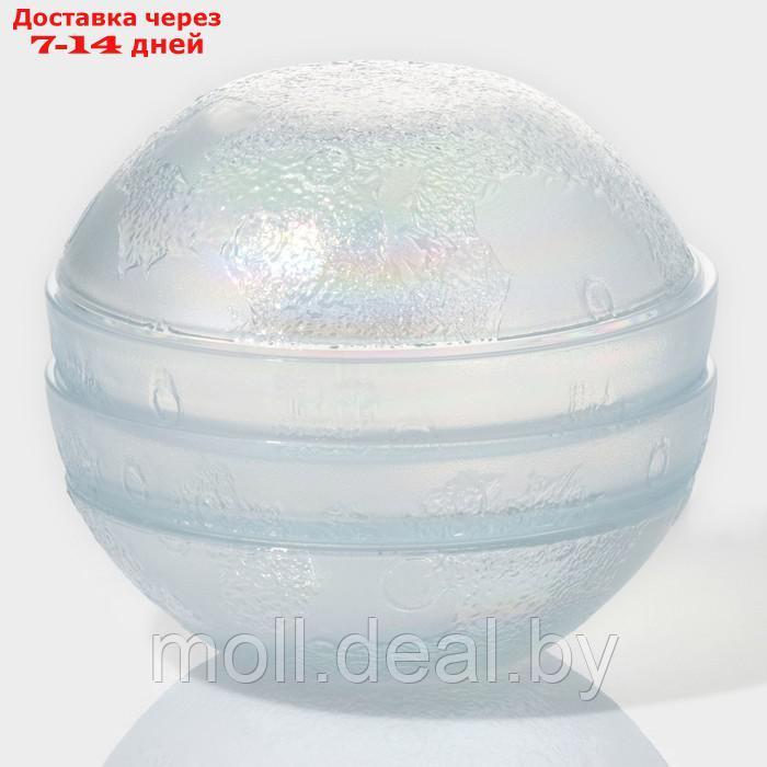 Набор стеклянных тарелок "Космос", 4 предмета: 2 тарелки 18,5×5,5 см, 2 тарелки 19,8×3,5 см, цвет - фото 4 - id-p219014329