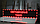 Сверхяркая Светодиодная LED табло Бегущая строка (Часы) Белые 320х160мм, фото 4