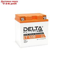 Аккумуляторная батарея Delta СТ1230 (YTX30L, YТX30L-BS, YB30L-B)12V, 30 Ач обратная(- +)