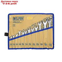 Набор комбинированных ключей HELFER HF002300, 12 штук: 6-14,17,19, 22 мм, в сумке