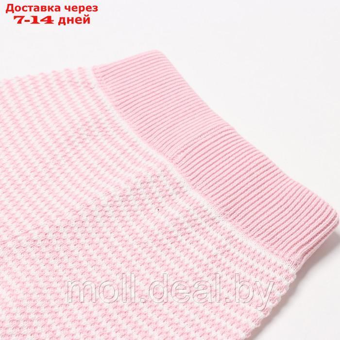 Комплект детский (джемпер,брюки), цвет розовый/белый, рост 92 см - фото 9 - id-p219011494
