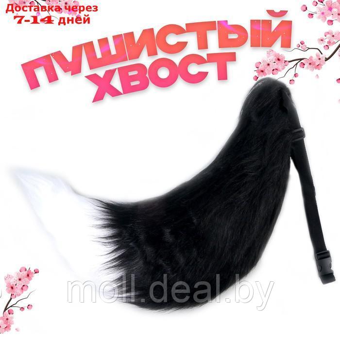 Карнавальный набор "Лиса аниме" цвет чёрный, 2 предмета: хвост, ушки - фото 3 - id-p219014422