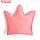 Подушка Этель "Корона" розовая 48х38см, велюр, 100% п/э, фото 3
