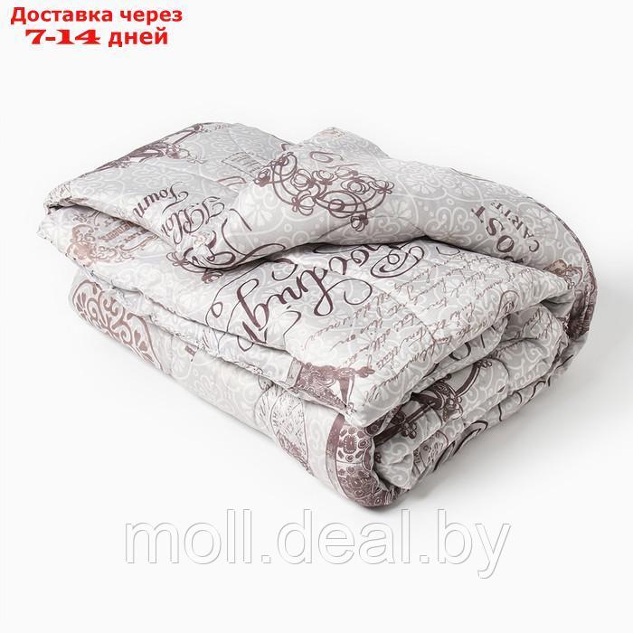 Одеяло зимнее 140х205, МИКС, ватин 400г/м, пэ 100%
