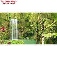 Фотообои "Водопад в лесу 2" 2-А-261 (1 полотно), 270x150 см