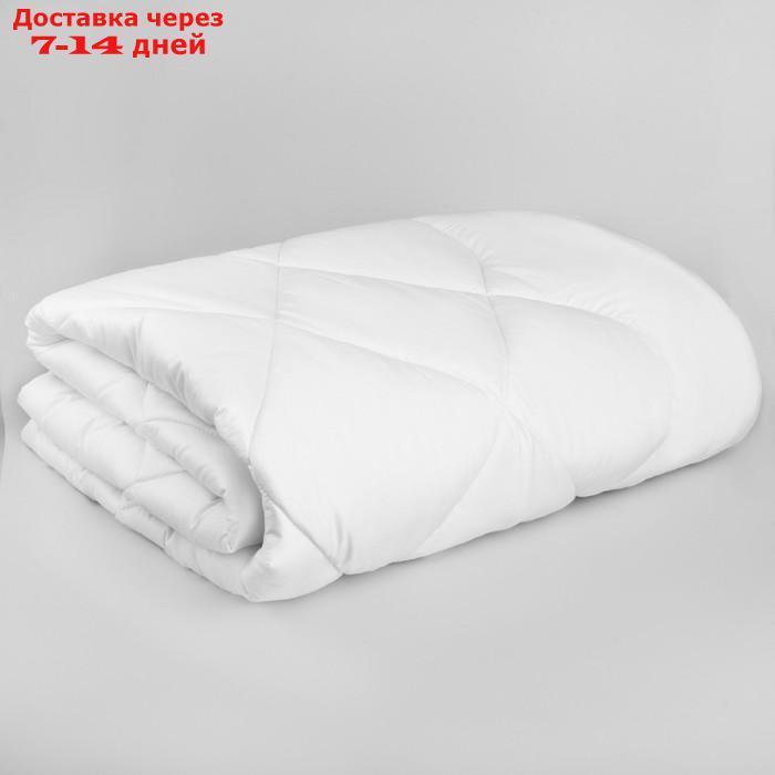 Одеяло "Маверик", размер 200 х 220 см, цвет белый - фото 1 - id-p218961789