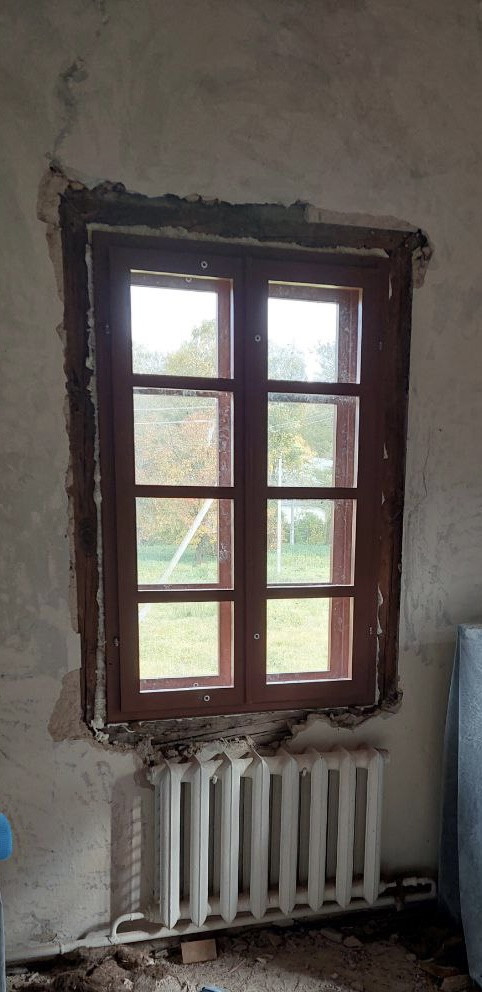 Окно из массива сосны со стеклом - фото 3 - id-p219023926