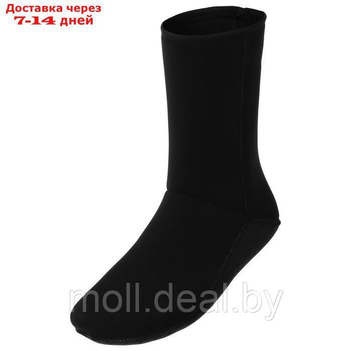 Носки неопреновые, 5мм, р-р 46-47, цвет черный - фото 1 - id-p219014542