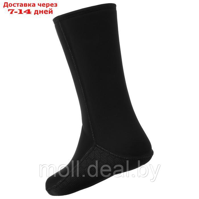 Носки неопреновые, 5мм, р-р 46-47, цвет черный - фото 2 - id-p219014542