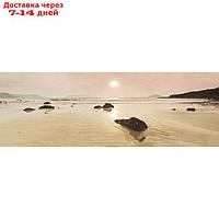 Фотообои "Отлив на закате" 3-А-320 (1 полотно), 440x150 см