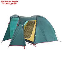 Палатка BTrace Element 3, двухслойная, трёхместная, цвет зелёный