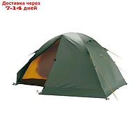 Палатка BTrace Solid 2+, двухслойная, двухместная, цвет зеленый