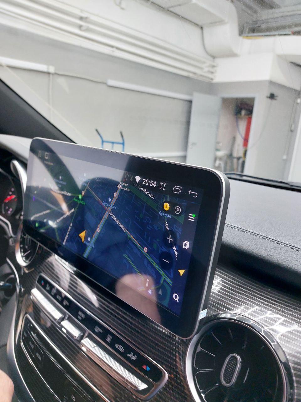 Штатное головное устройство Parafar для Mercedes-Benz V класс (2014+) w447 10.25 экран на Android 13 - фото 2 - id-p167099236