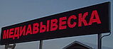 Сверхяркая Светодиодная LED табло Бегущая строка Белая 2240х480мм, фото 3