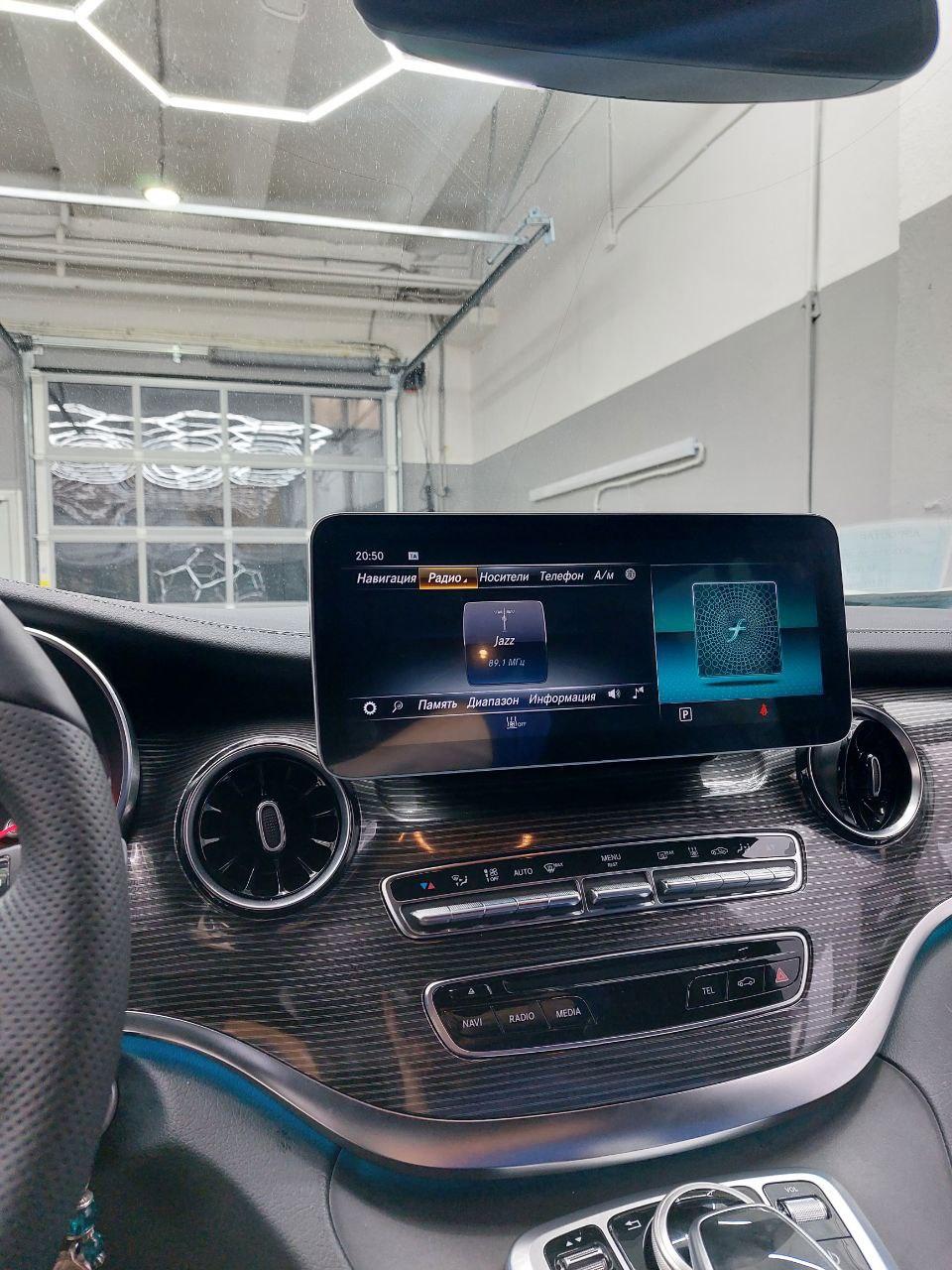 Штатное головное устройство Parafar для Mercedes-Benz V класс (2014+) w447 12.3 экран на Android 13 - фото 2 - id-p219024862