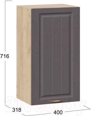 Шкаф навесной для кухни ТриЯ Лина 1В4 - фото 3 - id-p219023202