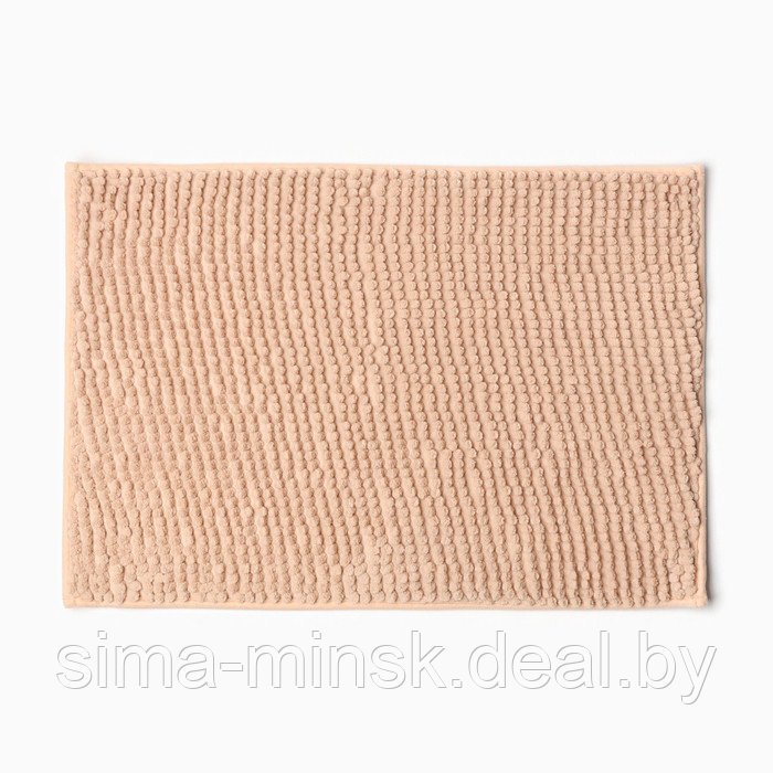 Набор ковриков для ванной Этель Букли цвет беж 2 шт, 38х58 см, 48х38 см - фото 1 - id-p219026053