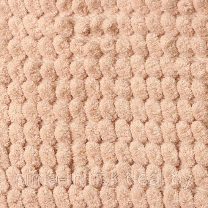 Набор ковриков для ванной Этель Букли цвет беж 2 шт, 38х58 см, 48х38 см - фото 5 - id-p219026053