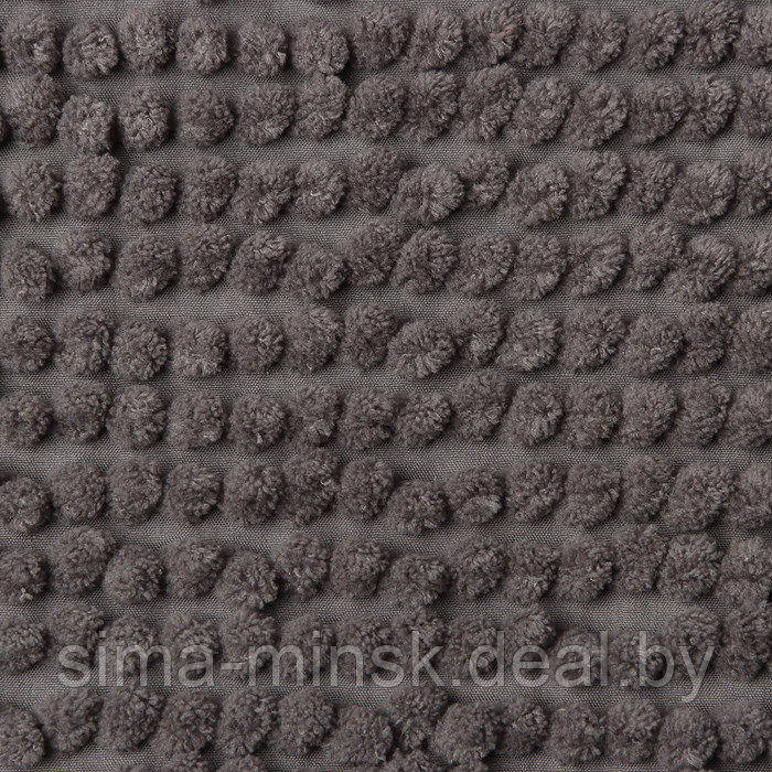 Набор ковриков для ванной Этель Букли цвет темно-серый 2 шт, 38х58 см, 48х38 см - фото 5 - id-p219026056