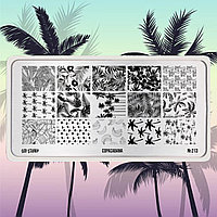 Пластина для стемпинга Go! Stamp 213 Copacabana