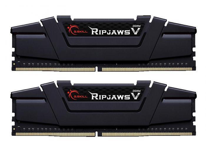 Модуль памяти G.Skill Ripjaws V DDR4 DIMM 3600MHz PC-28800 CL16 16Gb KIT (2x8Gb) F4-3600C16D-16GVKC - фото 1 - id-p218671645