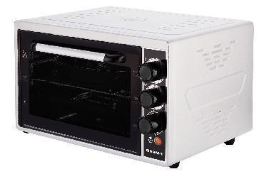 Настольная духовка мини печь электрическая KRAFT KF-MO 3800 W белый жарочный шкаф для дачи выпечки хлеба - фото 1 - id-p218671946