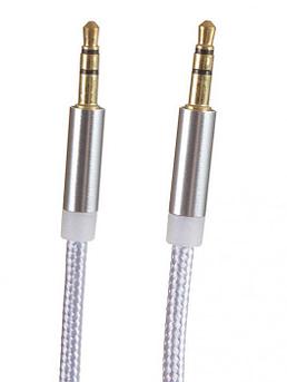 Аксессуар Pero MC-01 2x3.5 Jack 2m Silver PRMC-012MS