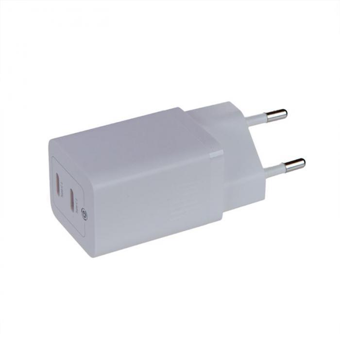 Зарядное устройство Baseus GaN5 Pro Fast Charger C+C 40W EU White CCGP180102 - фото 1 - id-p218092974