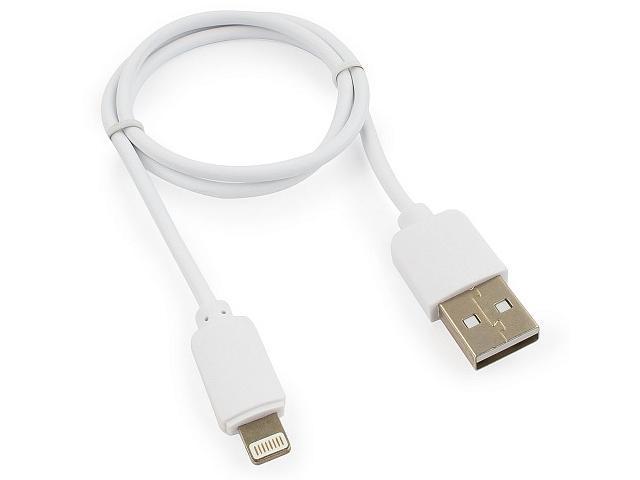 Аксессуар Гарнизон USB AM - Lightning 50cm White GCC-USB2-AP2-0.5M-W