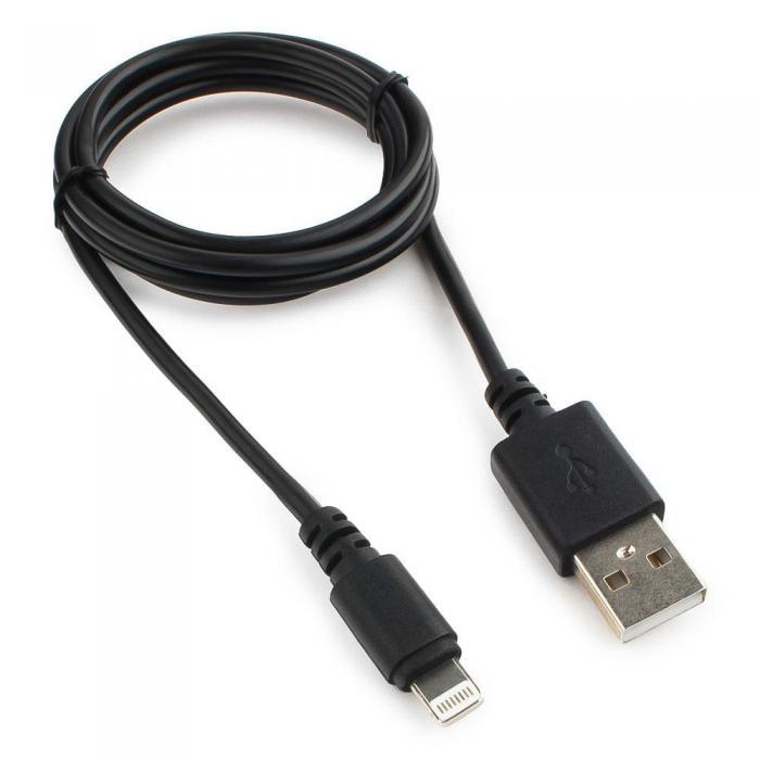 Аксессуар Gembird Cablexpert USB AM для iPhone 5/6/7/8/X/iPod/iPad 1m CC-USB-AP2MBP Black - фото 1 - id-p218671132