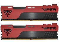 Модуль памяти Patriot Memory Viper EliteII DDR4 DIMM 2666MHz PC4-21300 CL16 - 16Gb KIT (2x16Gb) PVE2432G266C6K