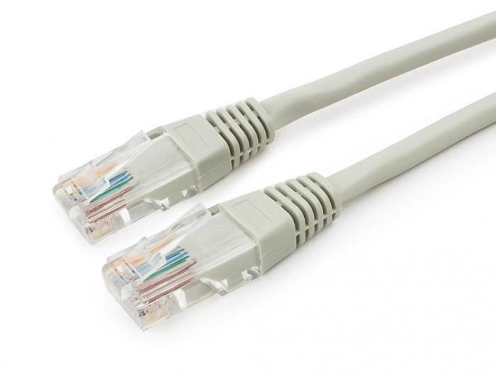Сетевой кабель Gembird Cablexpert UTP cat.5e 15m Grey PP10-15M - фото 1 - id-p218671302