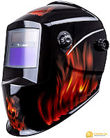 Сварочная маска FoxWeld Корунд-2 (пламя)