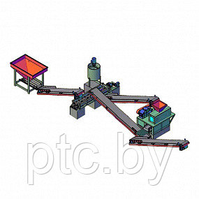 Линия для брикетирования древесной пыли (Производительность 1 т/ч) EG-1300 - фото 1 - id-p219027687