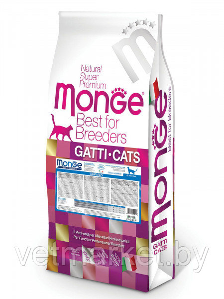 Корм для кошек Monge Urinary, 1 кг (развес) - фото 1 - id-p219028888