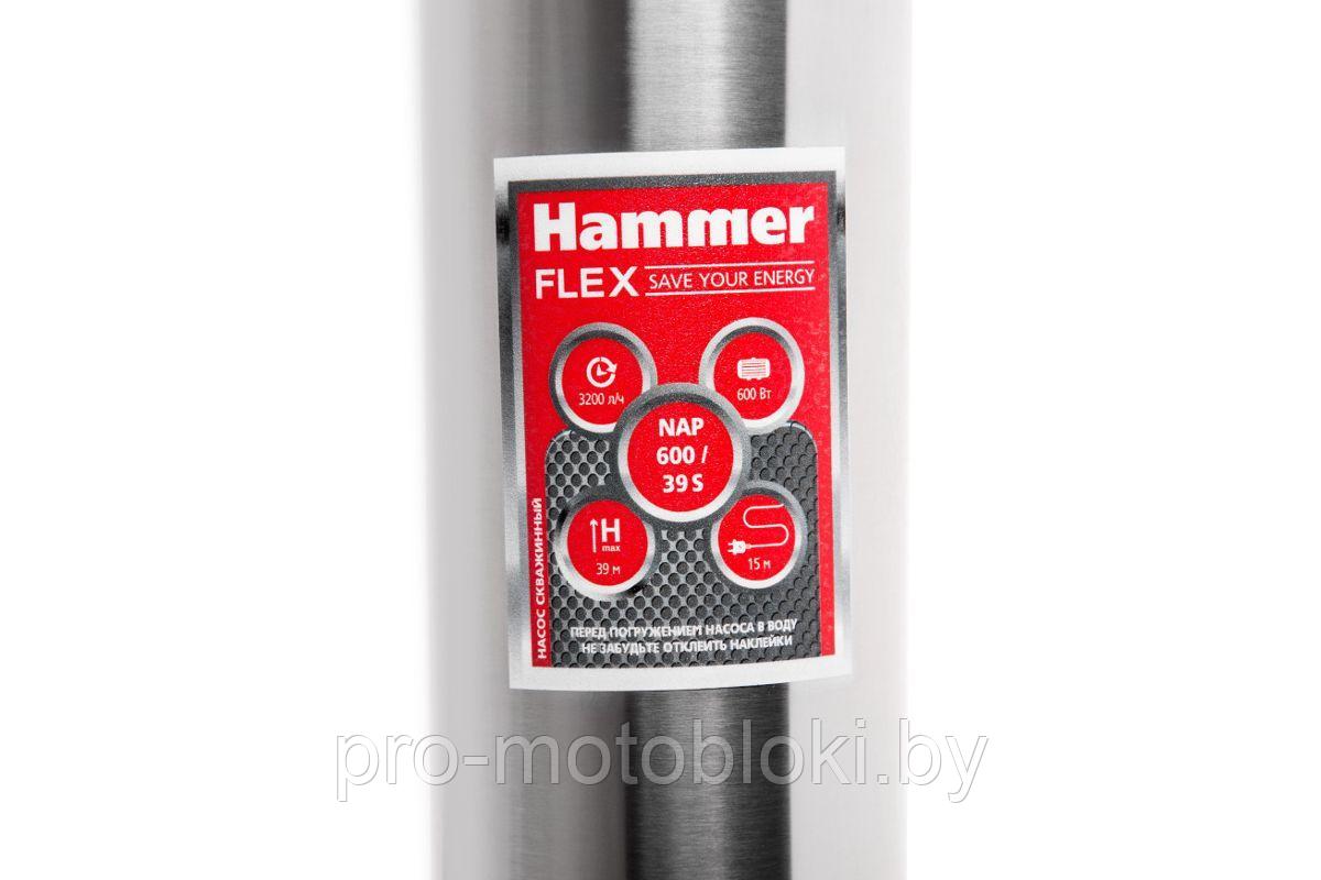 Насос скважинный Hammer NAP600/39S - фото 5 - id-p219029580
