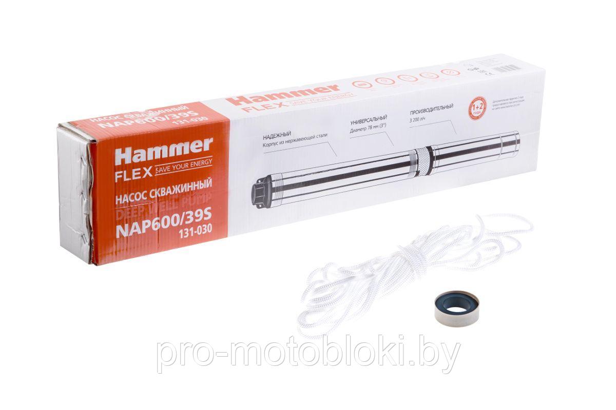 Насос скважинный Hammer NAP600/39S - фото 6 - id-p219029580