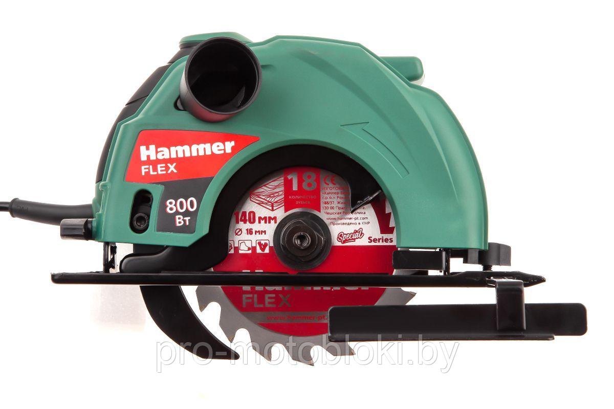 Пила циркулярная Hammer Flex CRP800D - фото 2 - id-p219029598