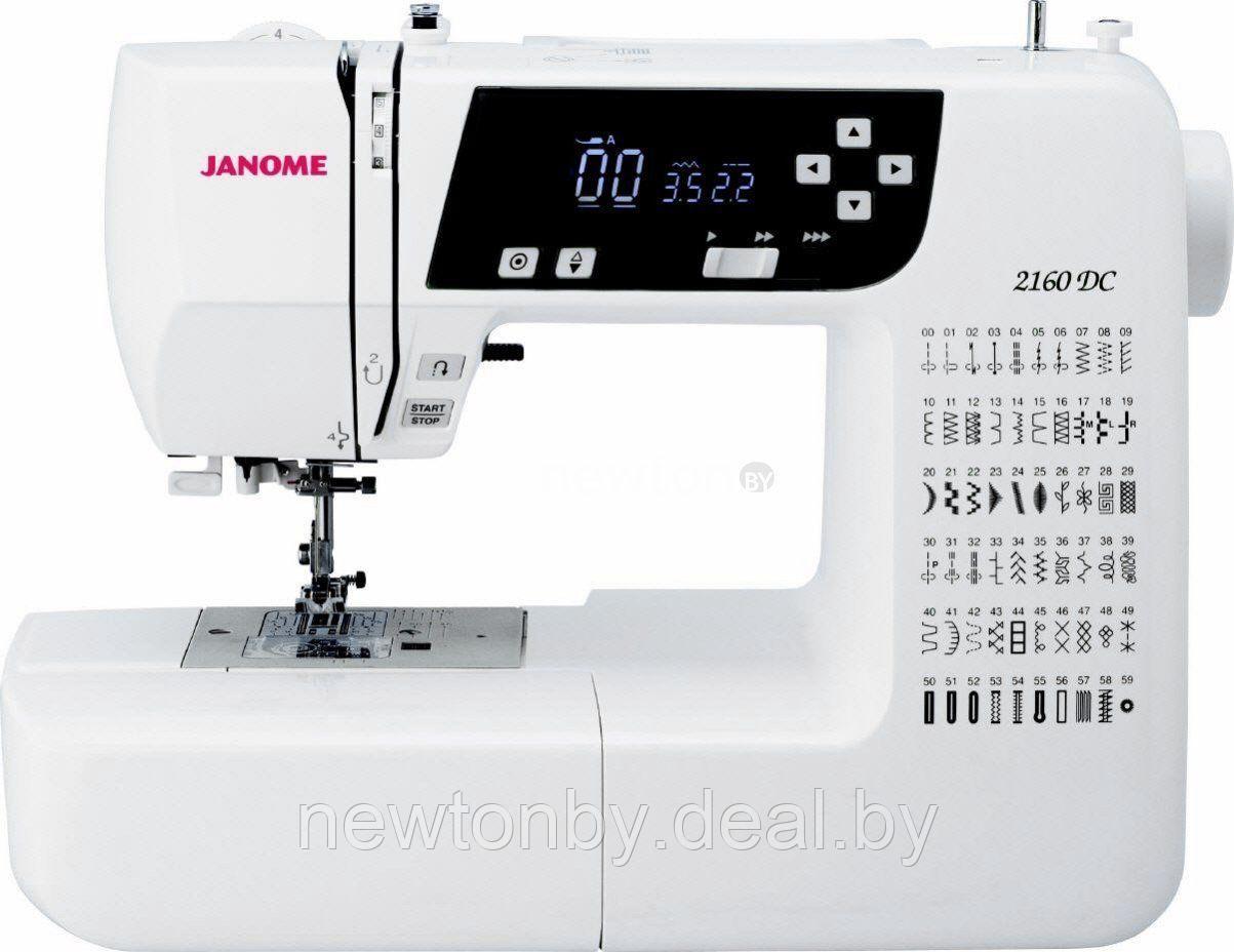 Швейная машина Janome 2160 DC - фото 1 - id-p219036304