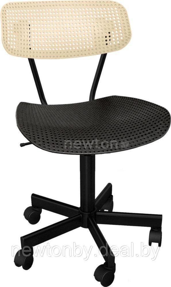 Офисный стул Sheffilton SHT-ST85/S121М (бежевый/черный/черный муар) - фото 1 - id-p219039285