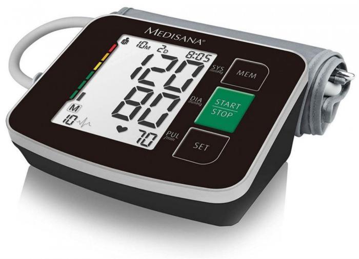 Тонометр для давления автоматический электронный медицинский с манжетой на плечо MEDISANA BU 516 - фото 1 - id-p219017424