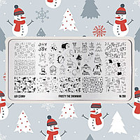 Пластина для стемпинга Go! Stamp 260 Frosty The Snowman