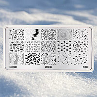 Пластина для стемпинга Go! Stamp 259 Snowfall