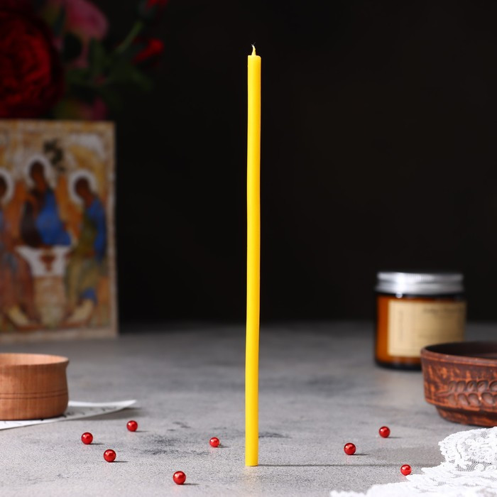 Набор свечей церковных "Николай Чудотворец" для домашней молитвы, парафин, 12 шт - фото 4 - id-p219042230