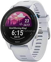 Умные часы Garmin Forerunner 255 Music 46 мм (белый камень)