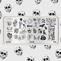 Пластина для стемпинга Go! Stamp 253 Skeleton