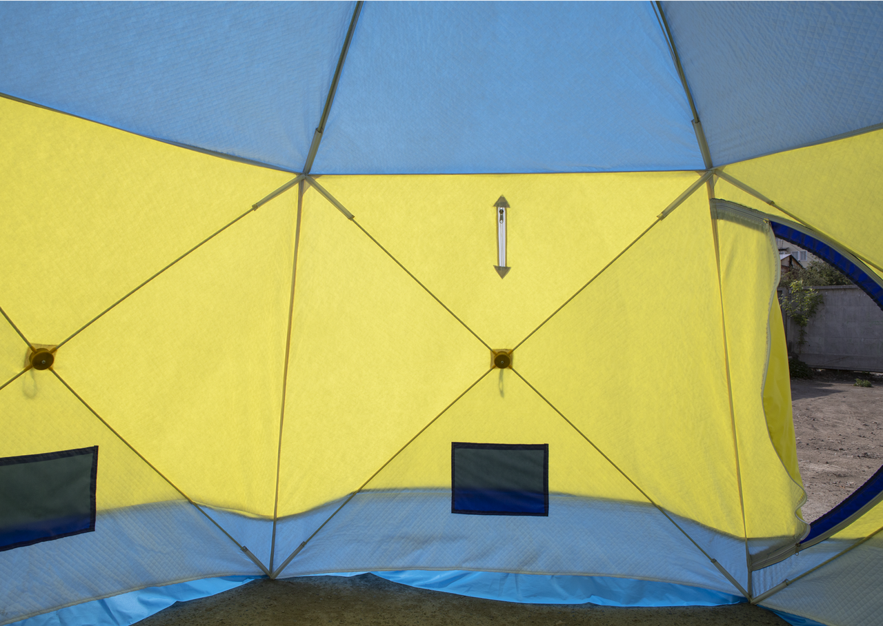 Палатка зимняя СТЭК ЧУМ 3-местная "Т" 3-х слойная - фото 3 - id-p219042491